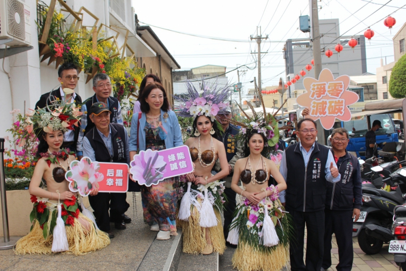后里花卉藝術節登場　綠能結合花藝打造宜居花鄉新風貌