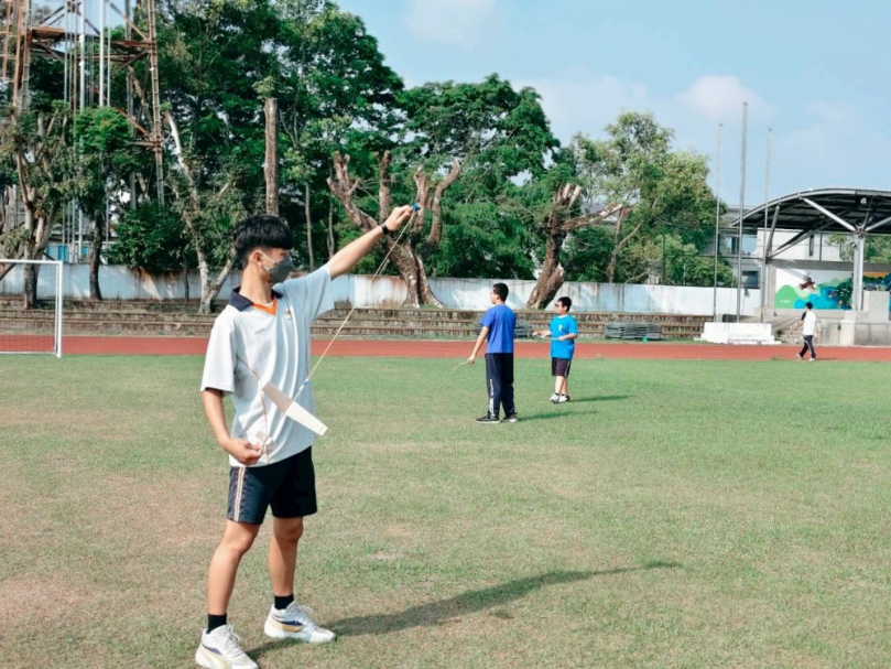 師生齊飛、教學相長 南投縣滑翔機飛行競賽於24日熱鬧登場