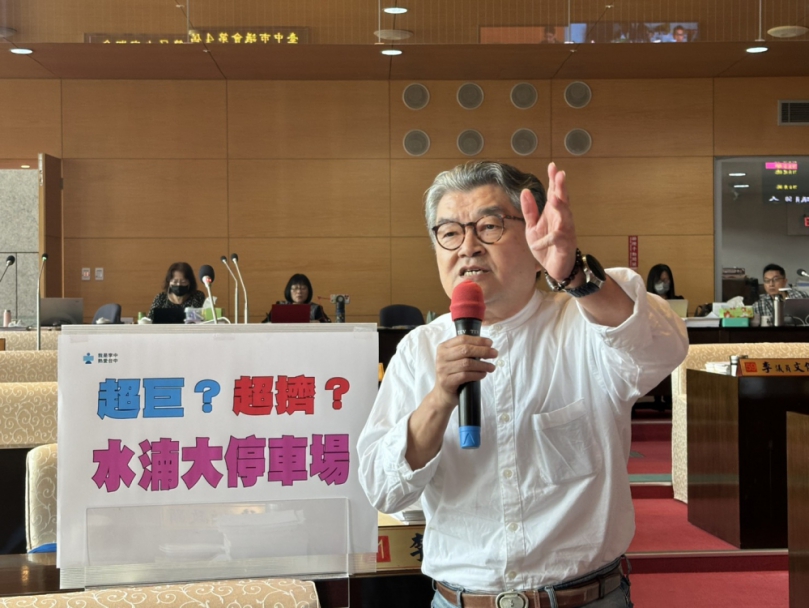 國民黨市議員李中直言市府對超巨蛋的地點選擇根本錯誤   建議超巨蛋可考慮落腳靜宜大學目前尚未使用的校地   帶動海線地區發展，創造更大效益