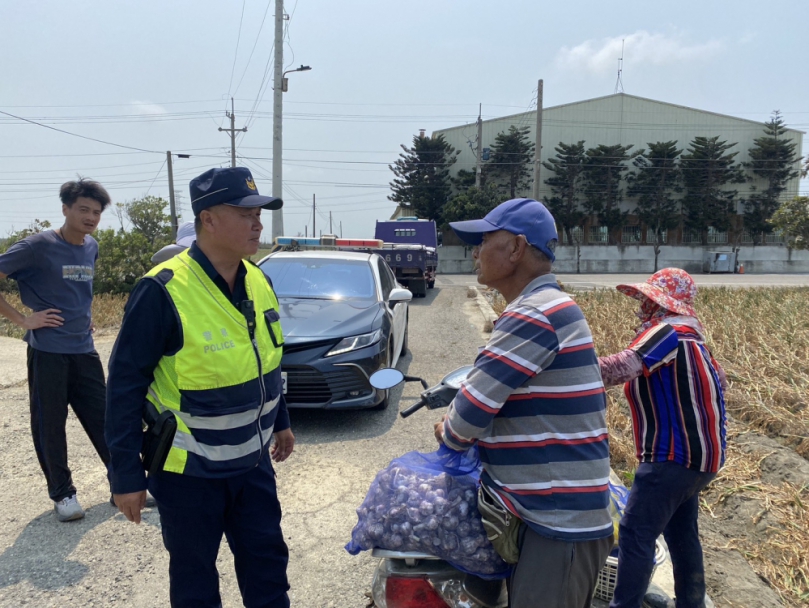 三線巡邏結合情資蒐集　北港警強化護蒜專案守護農業安全