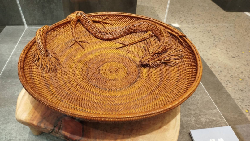 人間國寶    國家級漆竹藝作品竹北新瓦屋即日起展出