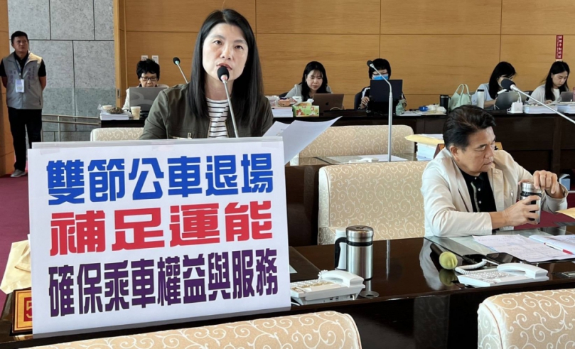 台灣大道雙節公車退場　張廖乃綸要求補足運能避免民怨