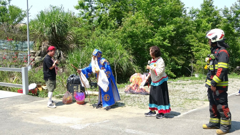 （影音）／雲林草嶺森林火災演練登場 地空協同救災強化清明防火意識
