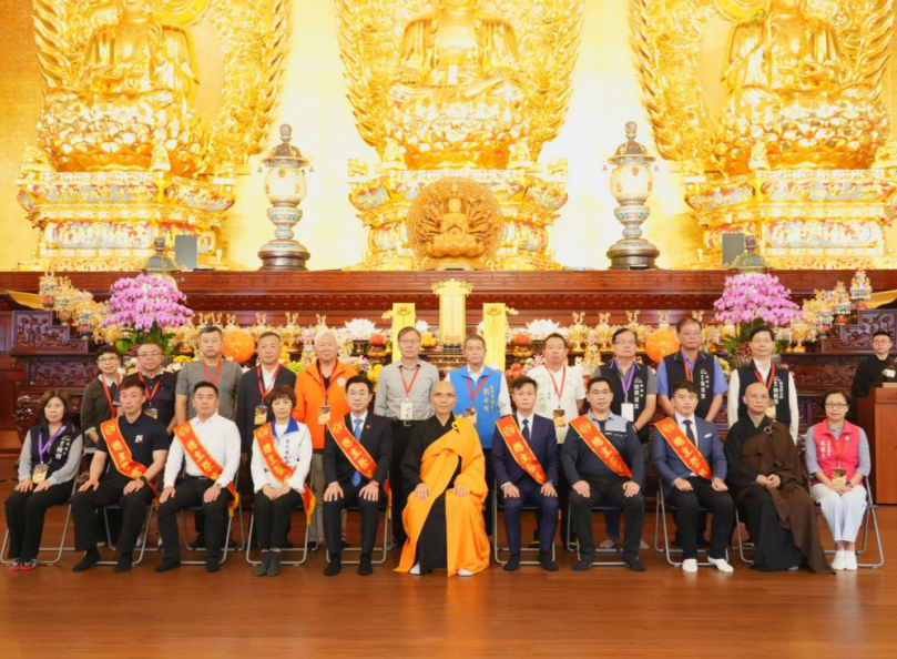 清明追思先烈英魂 林副秘書長出席台中念佛堂護國息災法會 祈願國泰民安、風調雨順