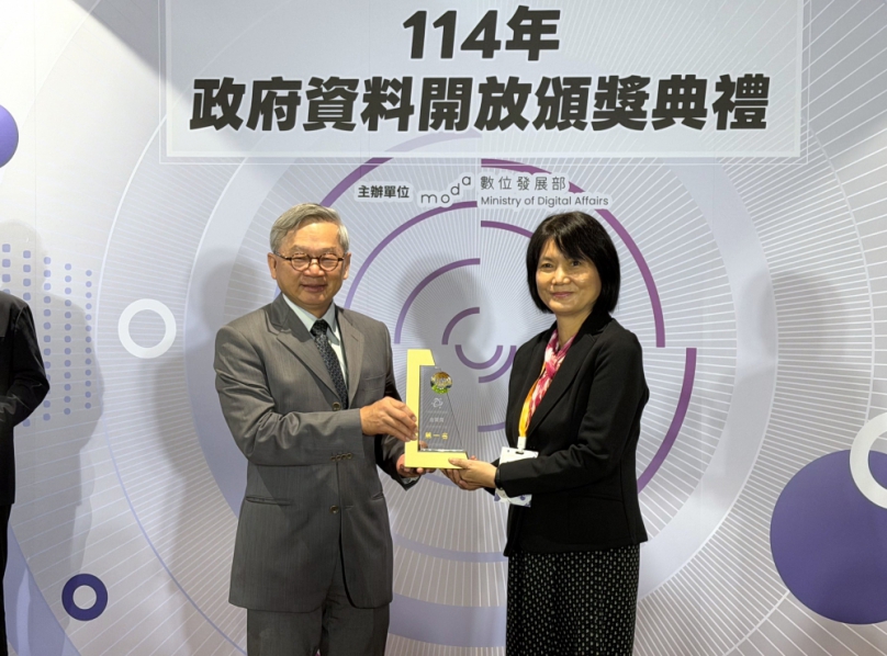 新竹縣連7年獲資料開放金質獎    楊文科期勉百尺竿頭   邁向智慧城市