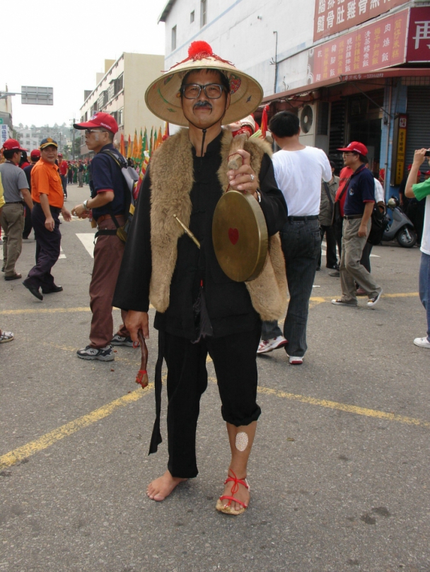 大甲媽祖九天八夜遶境特色人物─報馬仔