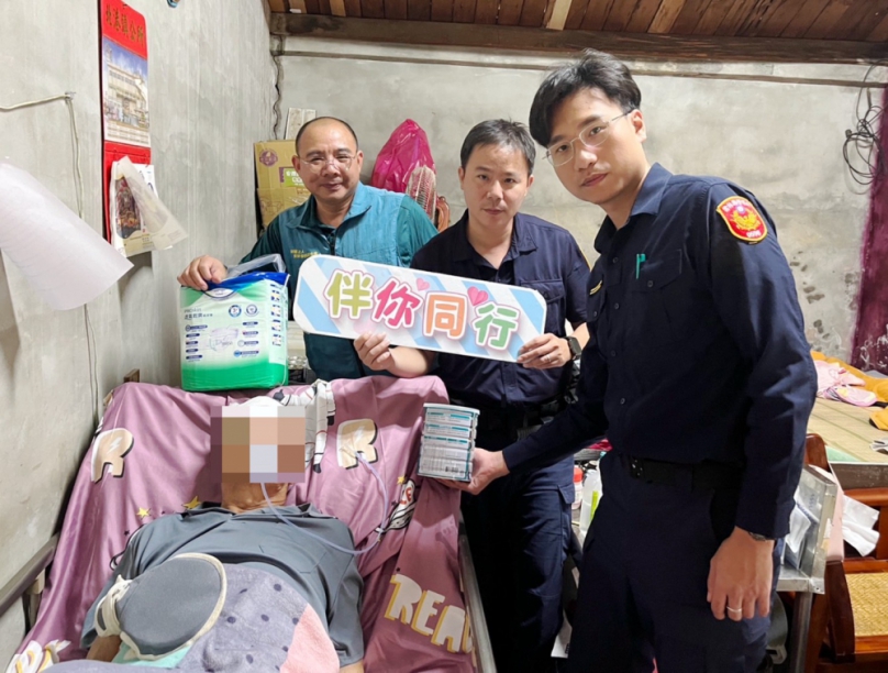 北港暖警即時伸援手　串聯慈善資源守護獨居長者生活