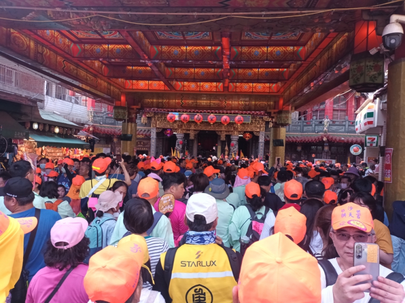 白沙屯媽祖返元頭北港朝天宮