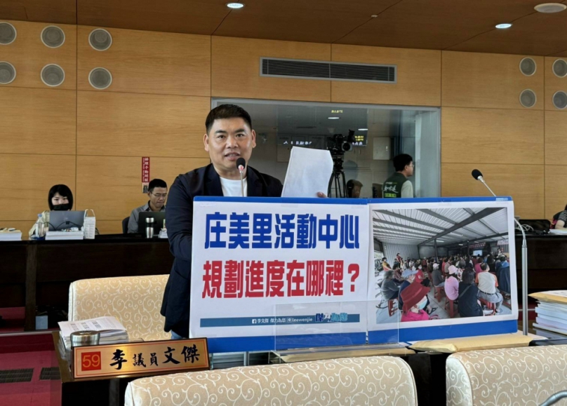 國民黨台中市議員李文傑李文傑關切甲安埔地區親子館、公托中心籌辦　爭取民政局編列經費