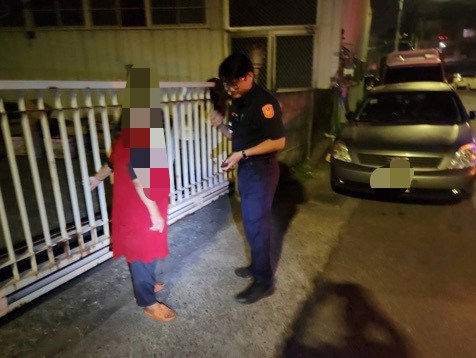 母親失蹤急壞家屬　斗南警即刻援手助迷途婦安全返家