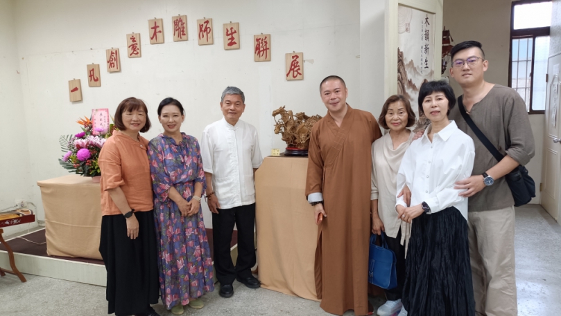 木藝融禪意　一凡木雕班12週年師生成果展新店慈玄寺登場