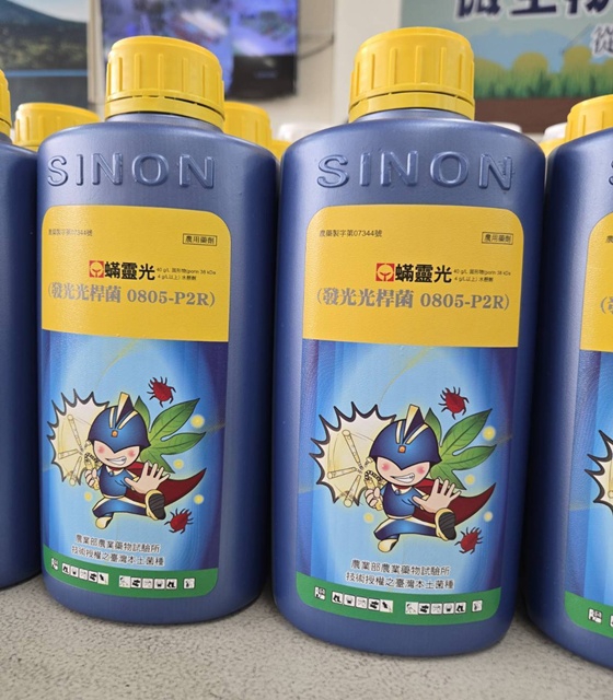 使用天然微生物防制紅蜘蛛等害蟎族群無殘毒   農試所謝奉家博士指導技術