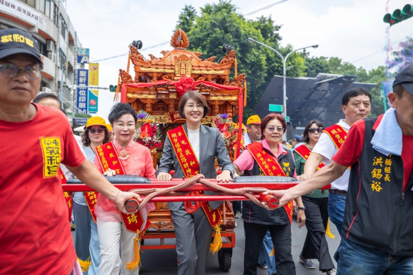 敦和宮趙天君財神爺366年聖誕　許縣長為民祈福