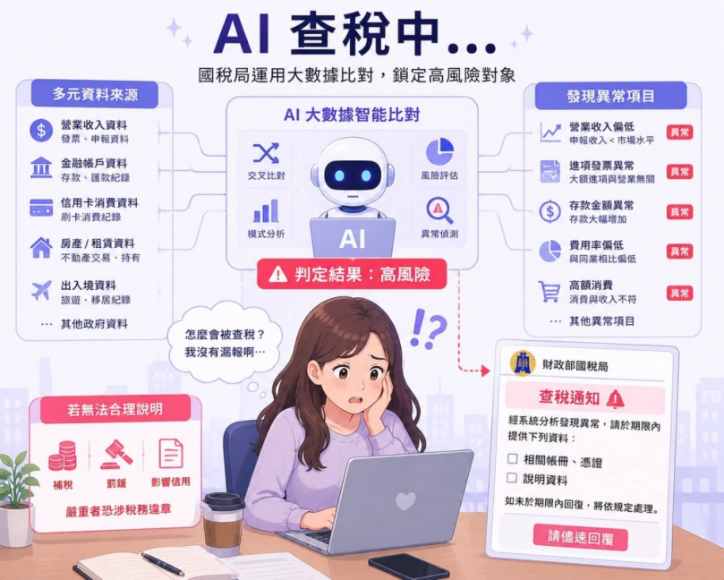 AI查稅時代來臨 4招協助高資產族群重建財務結構