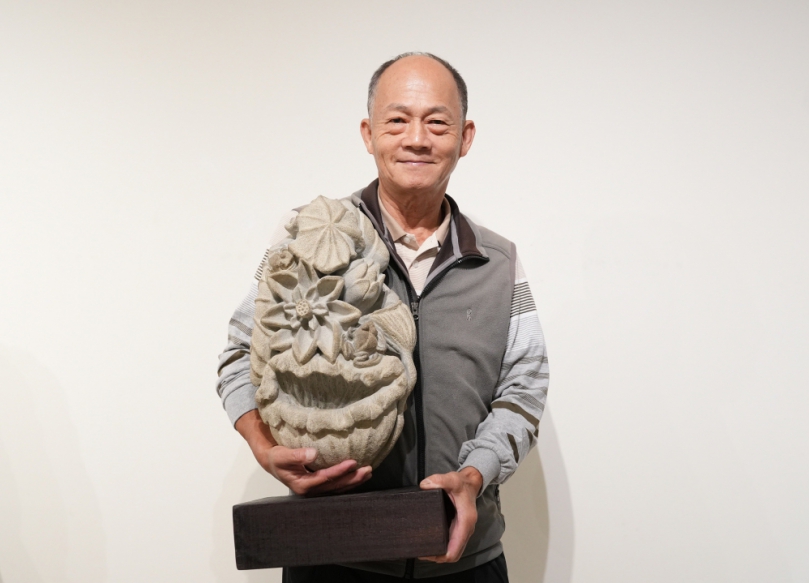 石頭也會開花   王建益療癒心靈的雕刻藝術展