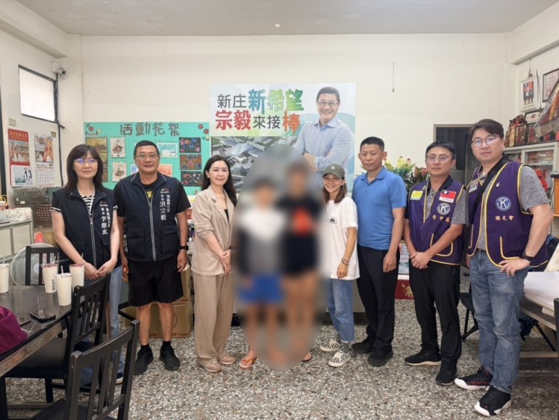 許逸維手滑心慈古道熱腸關懷弱勢讓姊弟度過難關