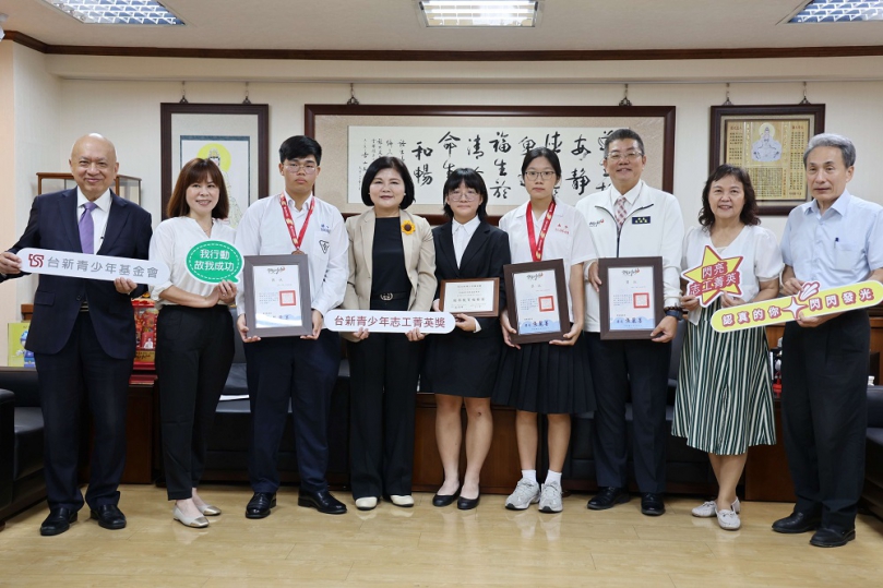 關懷偏鄉、投入公益不停歇　雲林2學生1校勇奪全國志工大獎