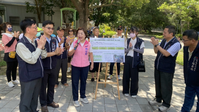 潭雅神綠園道人車分道再延伸1.3公里   立委楊瓊瓔爭取中央核定補助82%