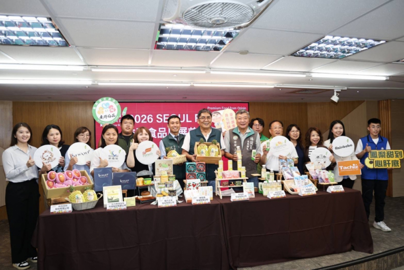 「臺南隊」前進2026首爾國際食品展　向全球買主展現臺南農特產魅力