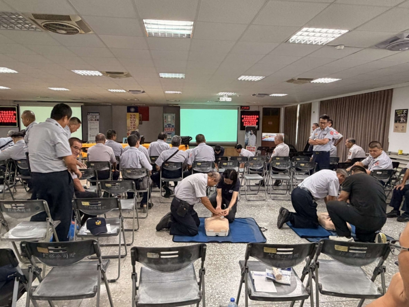 聚焦城鎮韌性及選舉治安維護工作清水警舉辦民防義警幹部精實訓練