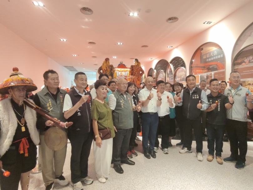 東西方女神首度相遇啟新境 新港奉天宮媽祖駐駕蓋婭莊園賜福
