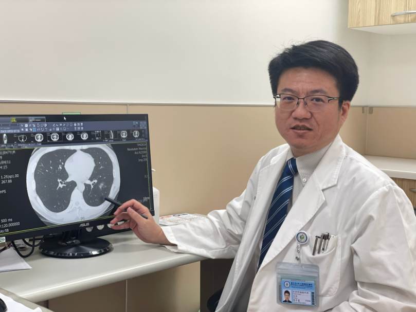47歲戒菸男健檢發現肺癌  中醫大市醫達文西結合ERAS助早期治癒