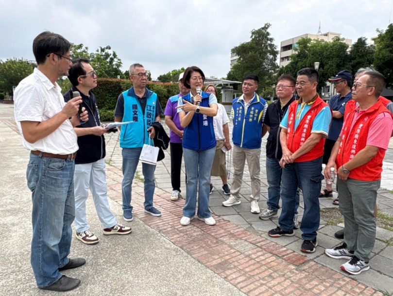 豐原「鞋仔窟」特色共融公園規劃說明會登場　市議員邱愛珊提出綠化、遮蔭等建議納入設計參考