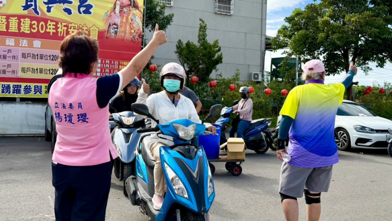 從18歲到72歲都來考  大雅機車下鄉考照135人拚「All Pass」