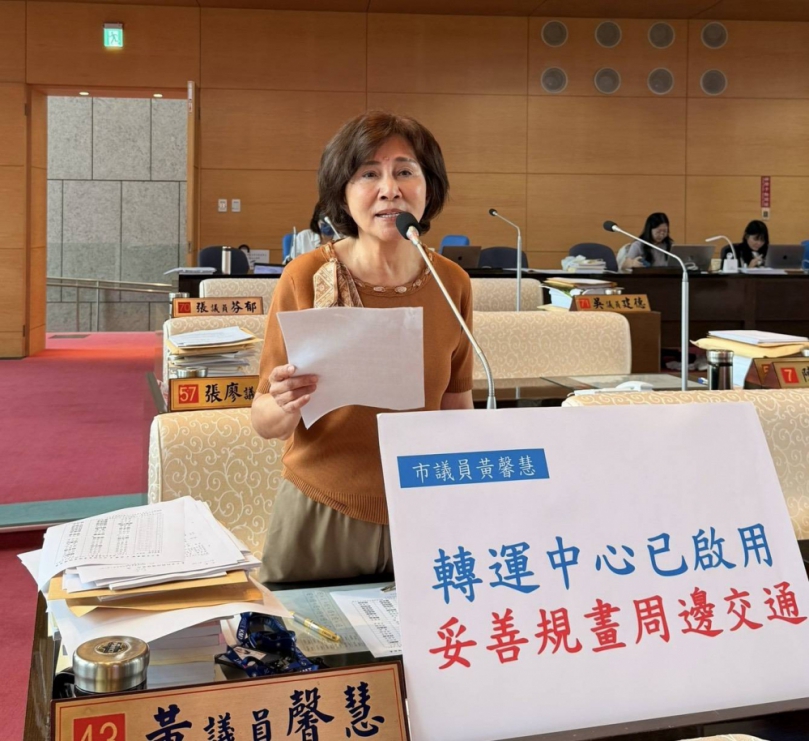 中市水湳轉運中心啟用議員黃馨慧妥善規劃周邊交通配套
