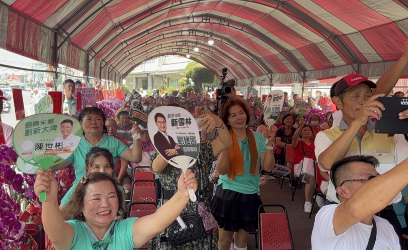 （影音）／大埤聯合競總成劉建國選戰首站　拋農業升級照顧老幼拚雲林改變