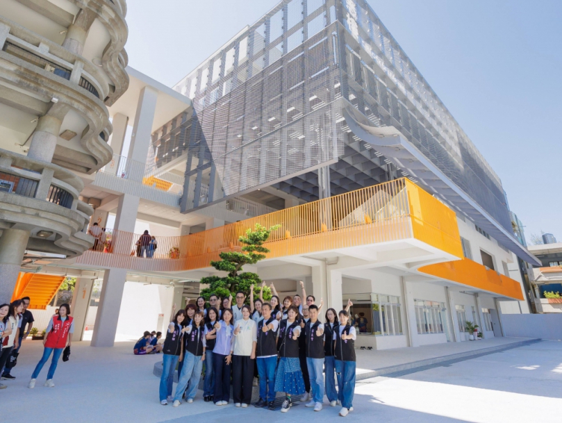 會呼吸的建築   新竹市培英國中「學悉樓」啟用