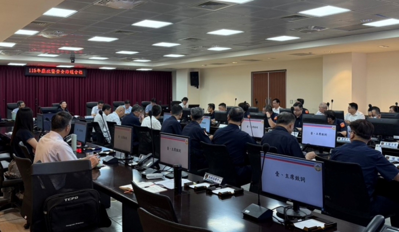 中市警局舉辦廉安會報全力打造清廉警政環境