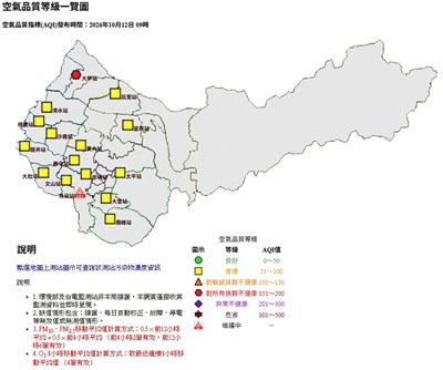 苗栗掩埋場火警影響海線空品中市環保局全面監測應變確保市民健康