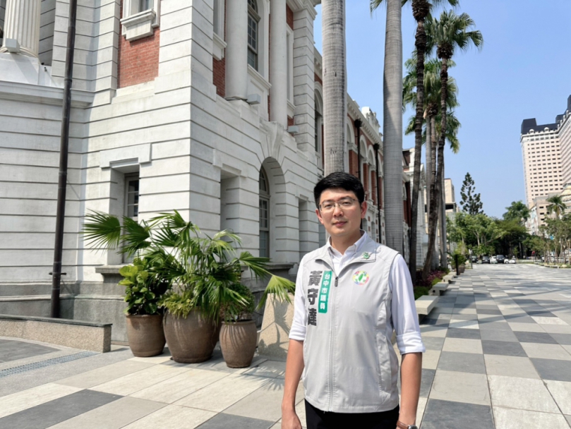 台中州廳文化園區揭牌  民進黨台中市議員黃守達：歷史建築的修復，不只是修復建築本身，更應該保存這座城市的歷史與記憶