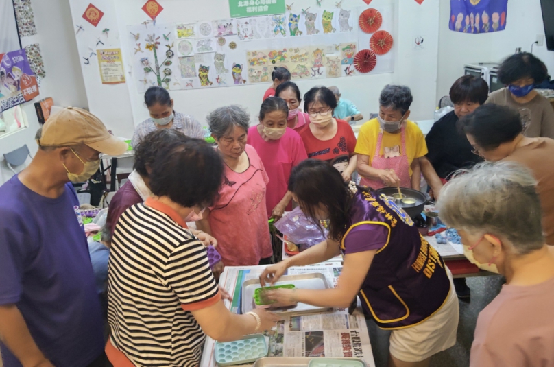 重陽敬老不只送暖！雲林獅子會教身障學員做葡萄香氛皂　同步推廣反毒與正確用藥