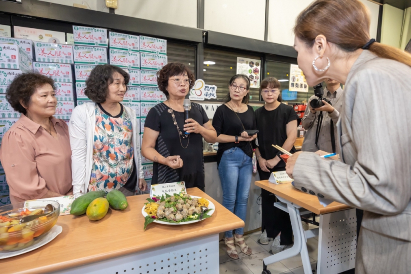 埔里鎮農會行銷木瓜產業　家政班創意料理競賽展現百變好滋味（圖4縣府提供）