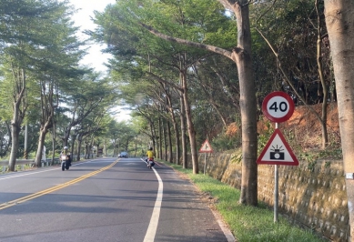 法務部彰化執行分署將與監理單位一起守護139縣道交通安全。(照片分署提供)