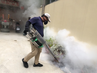 彰化首傳本土登革熱個案,衛生局fll 已完成孳生源清除防治。(照片縣府提供)