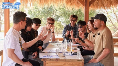 首次野台廝殺!張震嶽封選手「心機王」比賽狀況百出 任賢齊八三夭舒緩選手緊張心情