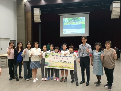 中市健康小學堂益智搶答競賽  南屯區大墩國小勇奪「健康知識王」