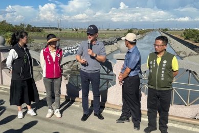 萬興大排與口湖蔦松大排風災後溢堤　劉建國邀水利署緊急會勘瞭解原因