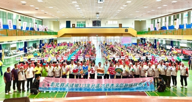 永靖鄉「社區才藝表演暨趣味競賽」登場。(照片公所提供)