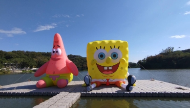 青草湖化身海綿寶寶天堂   12月5日記得來玩喔！