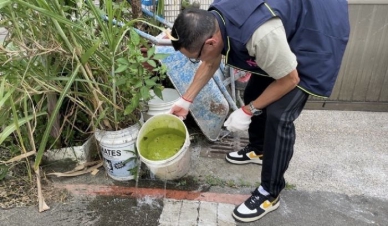 加強防治登革熱 桃園環保局全力清除、巡查