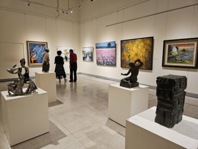 72年後重現首屆水墨特選 中部美展295件作品呈現跨世代差異