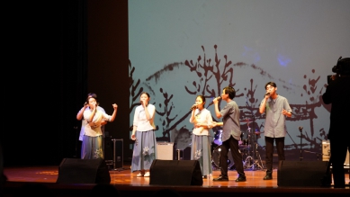 少兒阿卡人聲樂團蟬聯全國第一應邀赴韓開唱  中市府客委會主委江俊龍嘉勉感謝