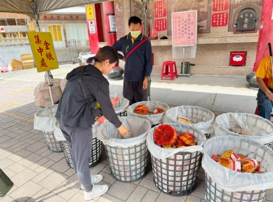 中元不燒金、空氣更清新  中市府：環保祭祀新紀元已到來