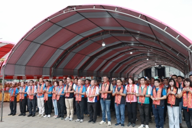 松柏嶺受天宮中元普度　贊普祭品與捐贈數量創新高