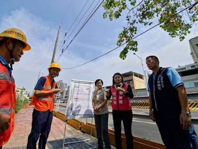 改善霧峰都市景觀  立委何欣純爭取2.6億辦理林森路電纜地下化