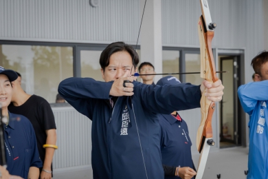 新竹市射箭國手搖籃+1   富禮國中射箭館及操場今啟用
